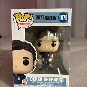 Grey's Anatomy Derek Shepherd Funko Pop Figure
